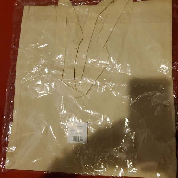 NEW THE DAILY GRACE CANVAS TOTE BAG LUNCH GROCERY TRAVEL BEACH GYM - Picture 2 of 2